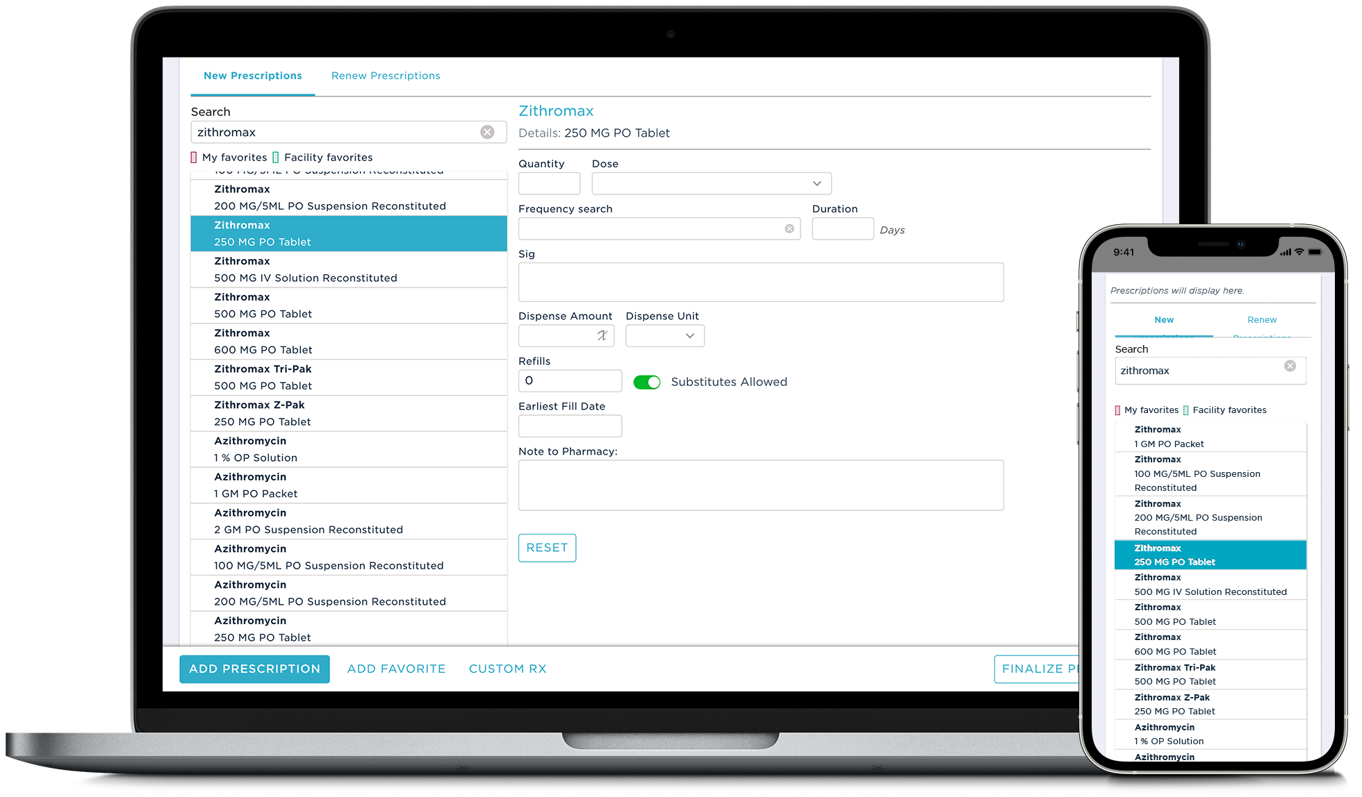 Sign in on any device.